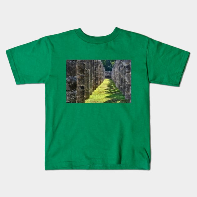 Ruins Kids T-Shirt by algill